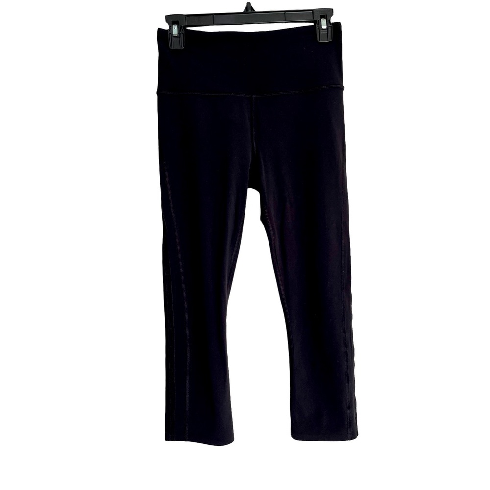 Athleta | Horizon Scallop Capri Leggings, Women’s size Small, Black - Picture 2 of 7